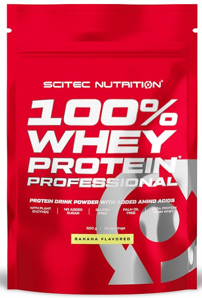 100% Whey Protein Professional, Banana - 500g