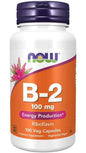 Vitamin B-2 Riboflavin, 100mg - 100 caps