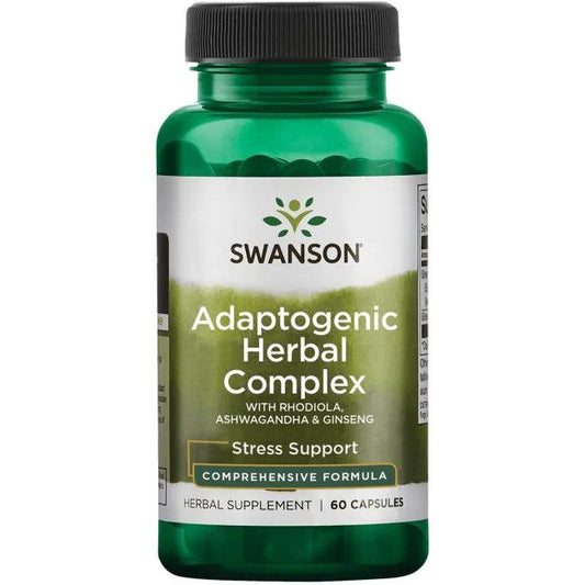 Rhodiola Ashwagandha Ginseng Complex - 60 caps