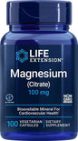 Magnesium (Citrate), 160mg - 100 vcaps