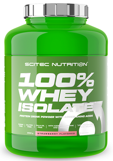 100% Whey Isolate, Strawberry - 2000g