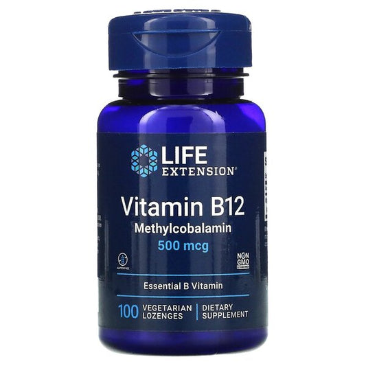 Vitamin B12, 500mcg - 100 lozenges