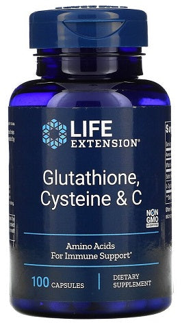 Glutathione, Cysteine & C - 100 vcaps