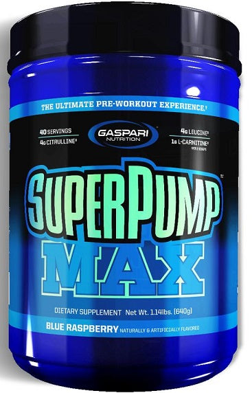 SuperPump MAX, Blue Raspberry - 640g