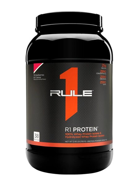 R1 Protein, Strawberries & Creme - 1110g