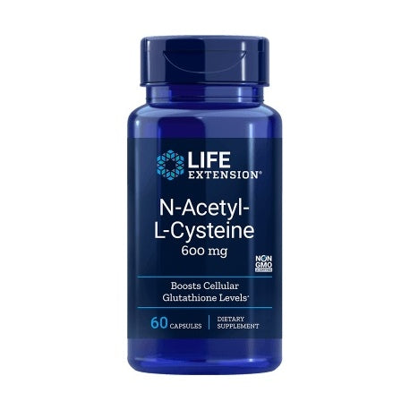 N-Acetyl-L-Cysteine, 600mg - 60 vcaps