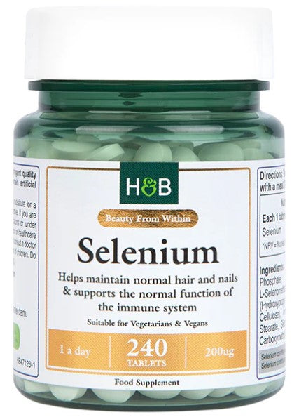 Selenium, 200mcg - 240 tablets