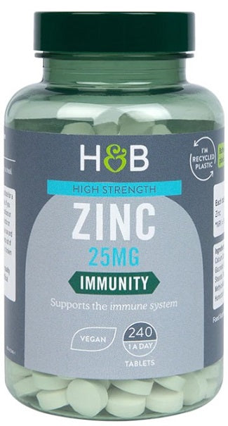 High Strength Zinc, 25mg - 240 tabs