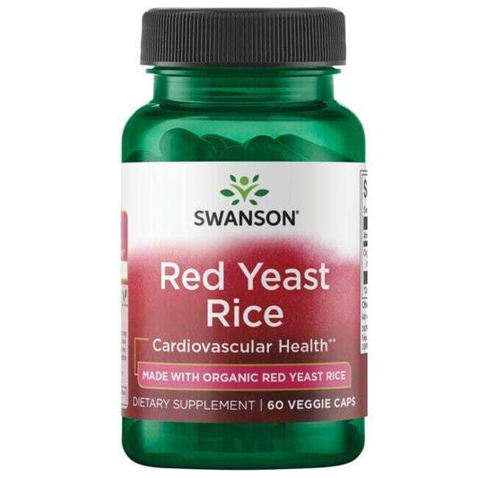 Red Yeast Rice, 600mg - 60 vcaps