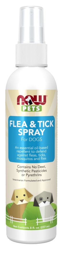 Pets, Flea & Tick Spray for Dogs - 237 ml.