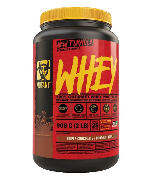 Mutant Whey, Triple Chocolate Eruption - 908g