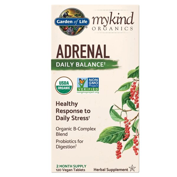 Mykind Adrenal Daily Balance - 120 vegan tablets
