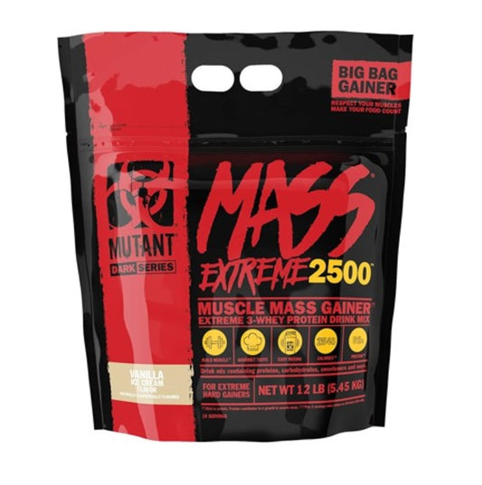 Mutant Mass Extreme 2500, Vanilla Ice Cream - 5450g