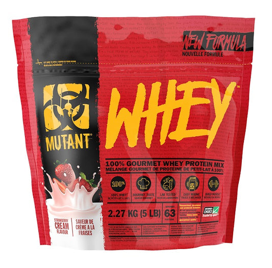 Mutant Whey, Strawberry - 2270g