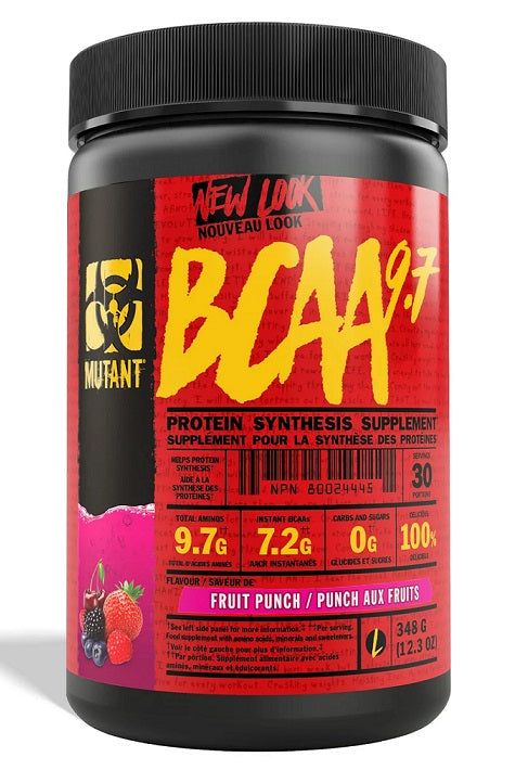 Mutant BCAA 9.7, Fruit Punch - 348g