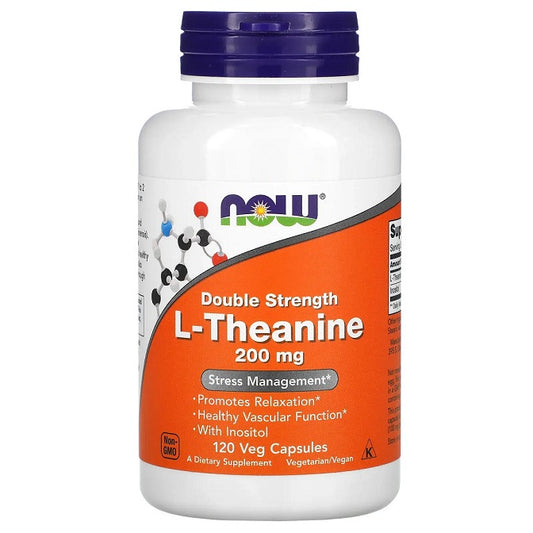 L-Theanine with Inositl, 200mg - 120 vcaps