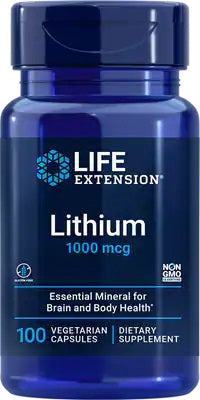 Lithium, 1000mcg - 100 vcaps