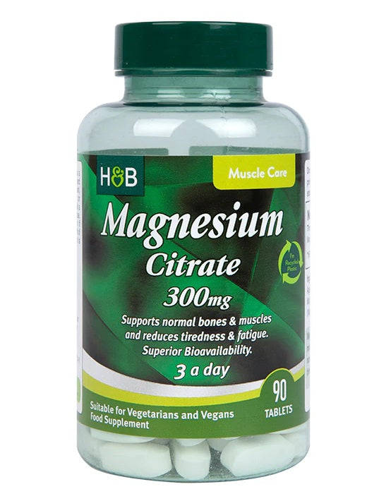 Magnesium Citrate, 300mg - 90 tabs