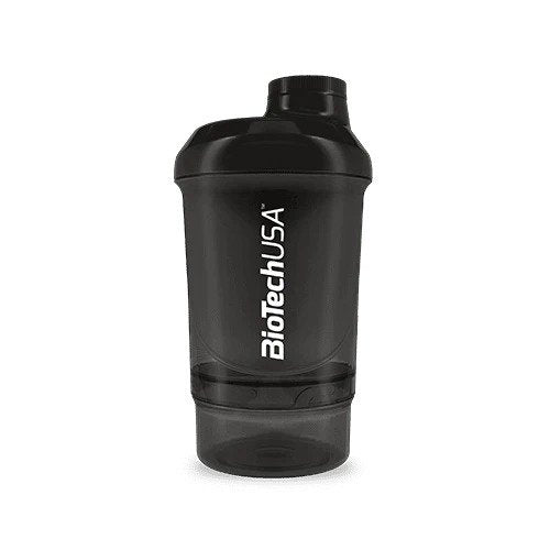 Wave+ Shaker, Black Smoke - 300 ml. (+ 150 ml.)