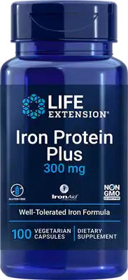 Iron Protein Plus, 300mg - 100 caps