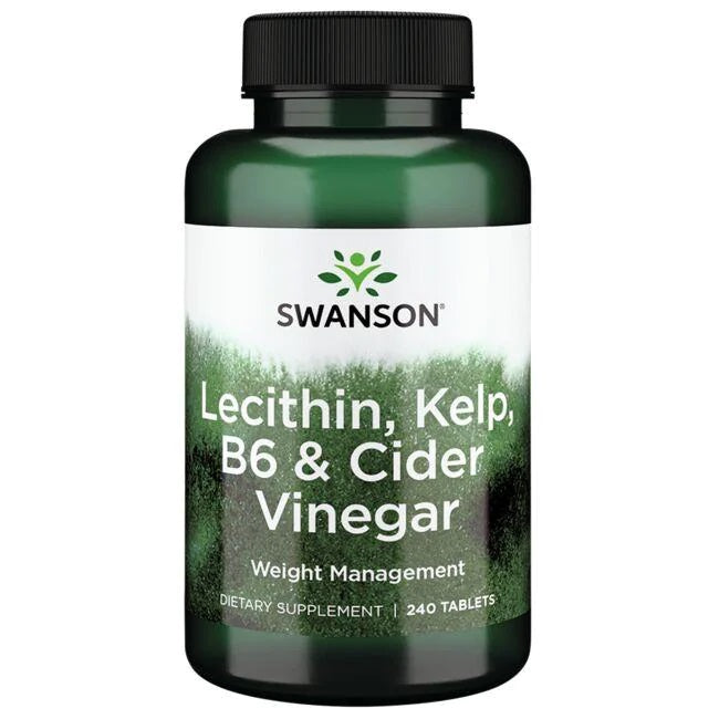 Lecithin, Kelp, B-6, & Cider Vinegar - 240 tabs