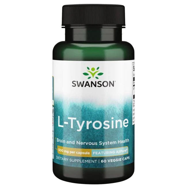 AjiPure L-Tyrosine, 500mg - 60 vcaps