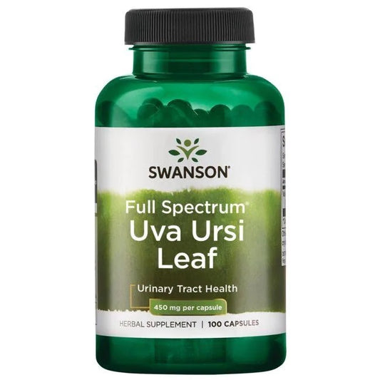 Uva Ursi Leaf, 450mg - 100 caps
