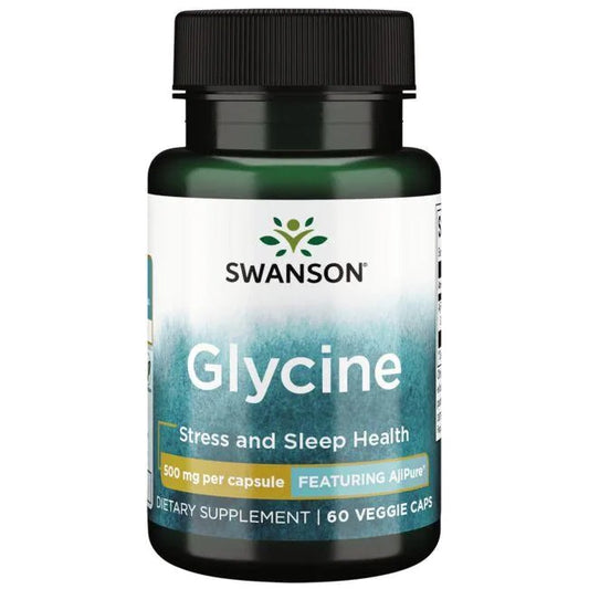 AjiPure Glycine, 500mg - 60 vcaps