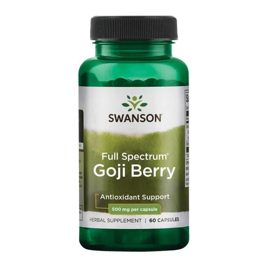 Full Spectrum Goji Berry (Wolfberry), 500mg - 60 caps