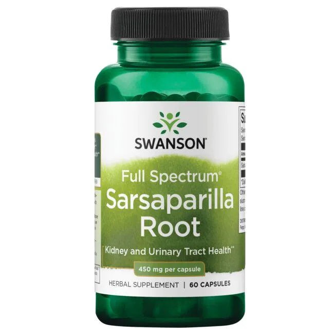 Sarsaparilla Root, 450mg - 60 caps