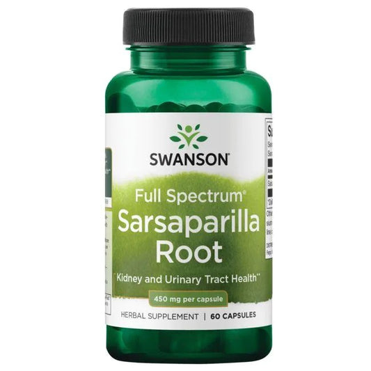 Sarsaparilla Root, 450mg - 60 caps