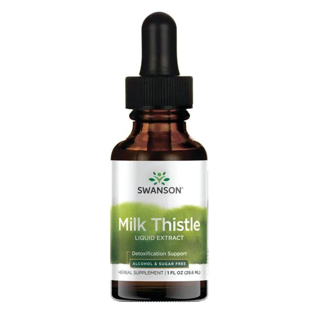 Milk Thistle Liquid Extract, Alcohol- & Sugar-Free - 29 ml.
