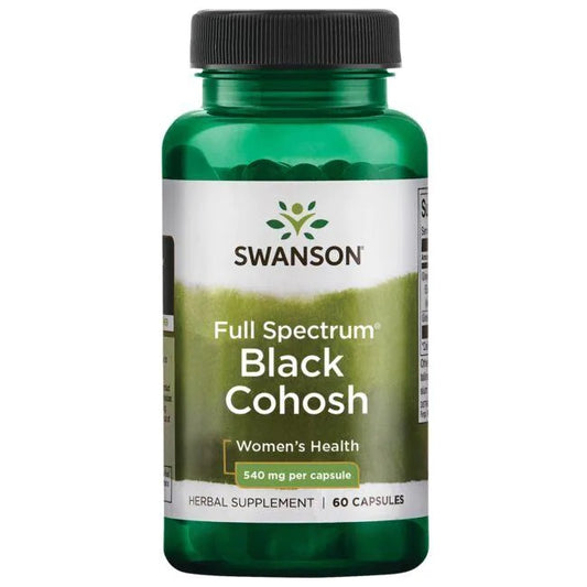 Black Cohosh, 540mg - 60 caps