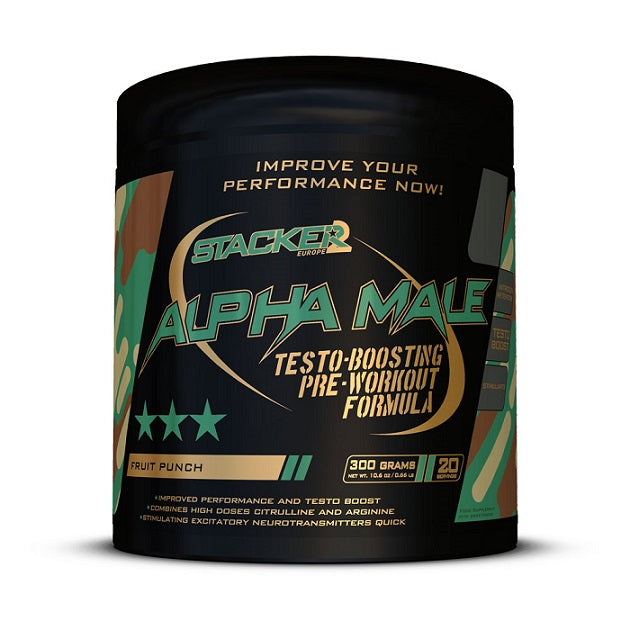 Alpha Male, Fruit Punch - 300g