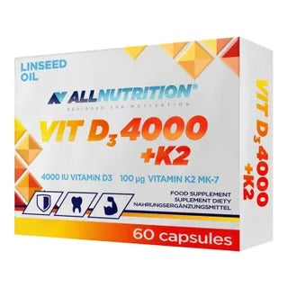 Vit D3 4000 + K2 - 60 caps