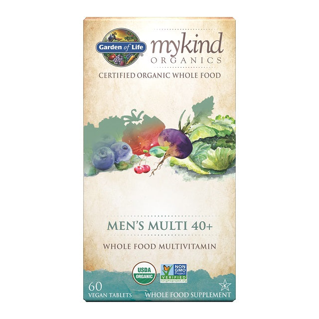 Mykind Men's Multi 40+ - 60 vegan tablets