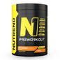 N1 Pre-Workout Nutrend – Pré-workout saveur orange rouge, 510 g