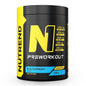 N1 Pre-Workout Nutrend – Pré-workout saveur framboise bleue, 510 g