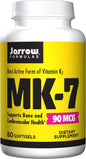 MK-7, 90mcg - 60 softgels