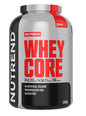 Whey Core Nutrend – Protéine whey saveur fraise, 1,8 kg