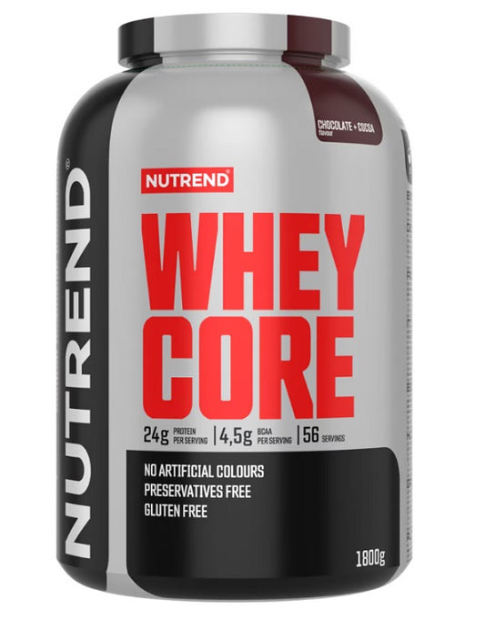 Whey Core, Chocolate + Cocoa - 1800g