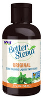 Better Stevia Liquid NOW Foods – Édulcorant saveur originale, 59 ml