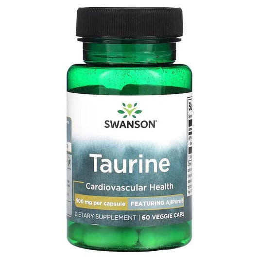 AjiPure Taurine, 500mg - 60 vcaps