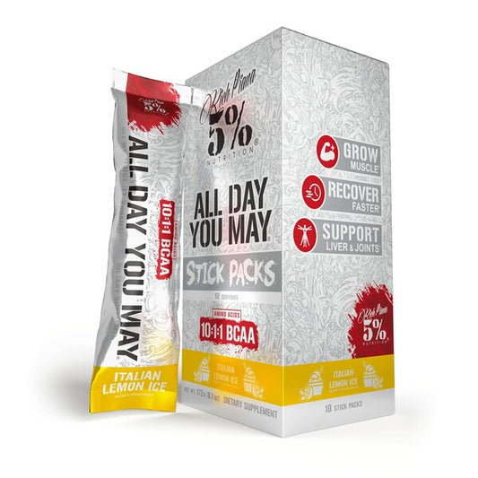 AllDayYouMay - Legendary Series Stick Packs, Italian Lemon Ice - 10 x 17g