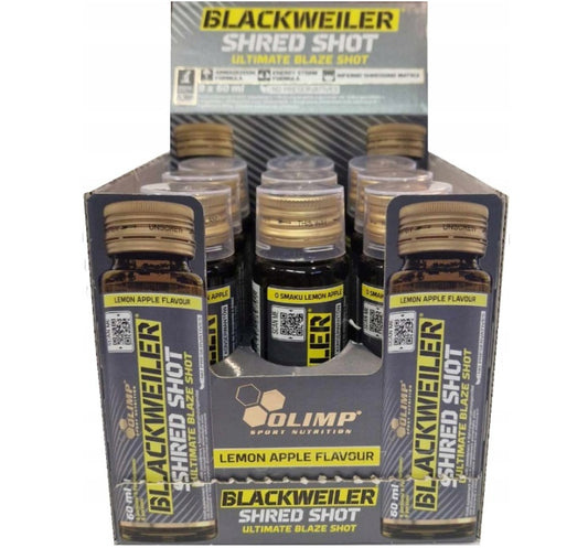 Blackweiler Shred Shot, Lemon Apple (EAN 5901330089725) - 9 x 60 ml.