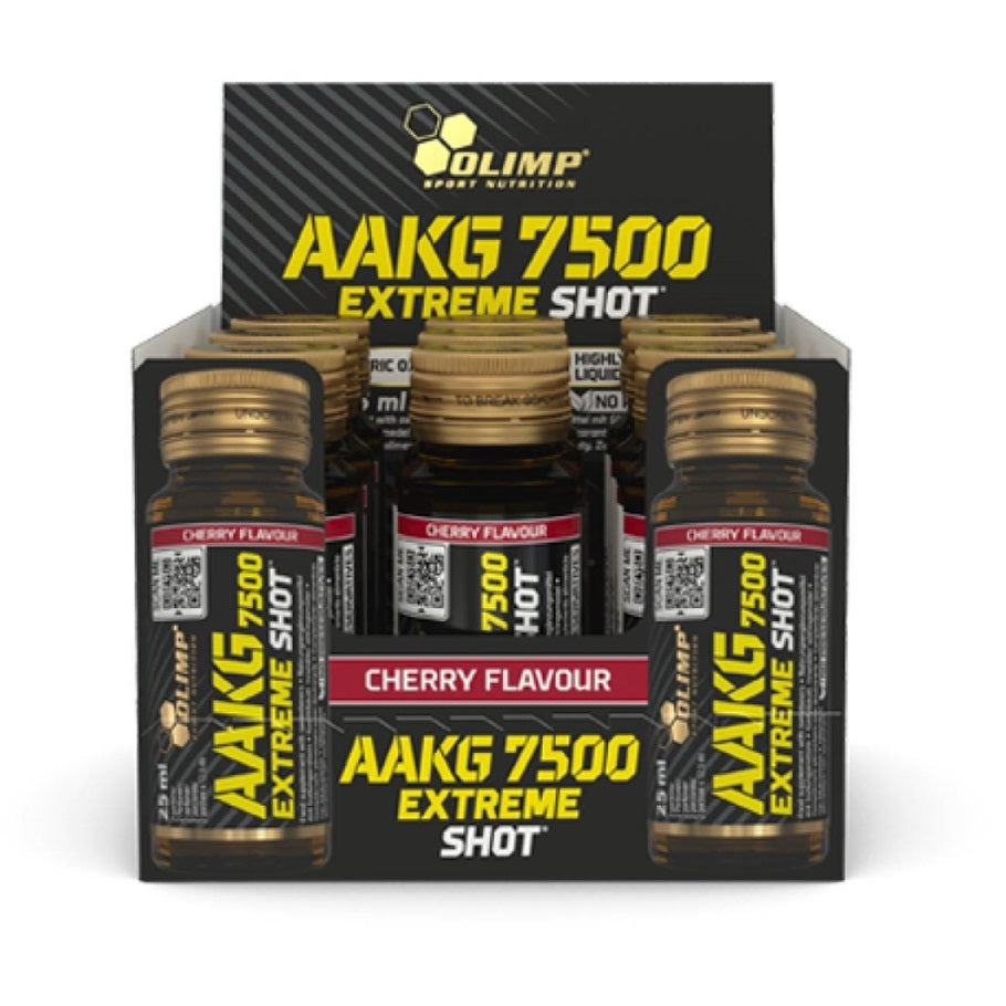 AAKG 7500 Extreme Shot, Cherry - 9 x 25 ml.