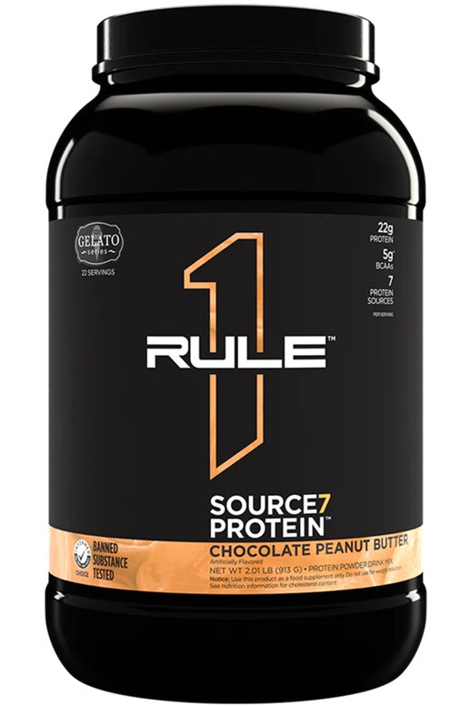 Source7 Protein, Chocolate Peanut Butter Gelato - 913g