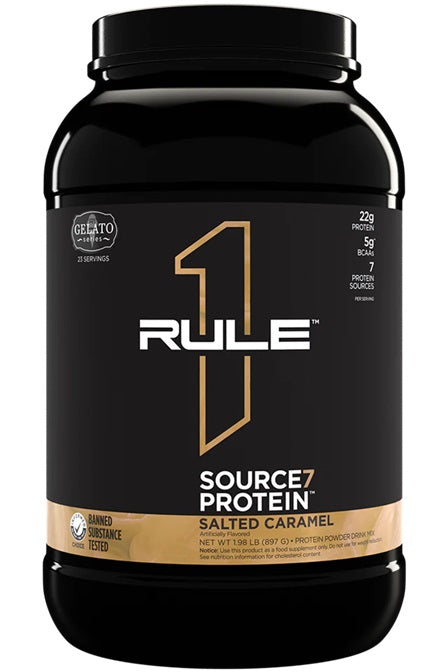 Source7 Protein, Salted Caramel Gelato - 897g