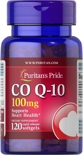 CoQ10, 100mg - 120 softgels
