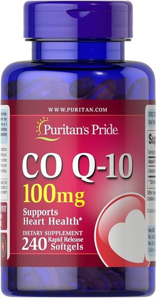 CoQ10, 100mg - 240 softgels